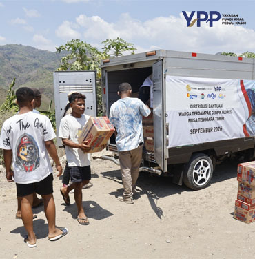 YPP Emtek Media Jangkau Manggarai Timur Salurkan Bantuan Gempa bovendigoel dan Layanan Psikososial Anak
